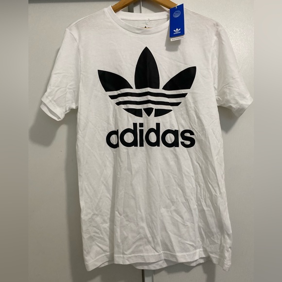 adidas Originals Other - 💜$12💜 NWT Adidas Trefoil Tee White Youth Original Size:XL